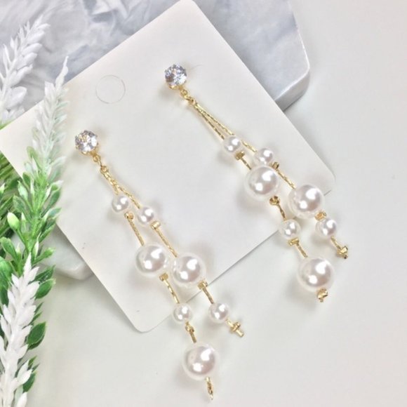 marie and lux Jewelry - 5 for $25 Elegant Pearl Drop Earrings